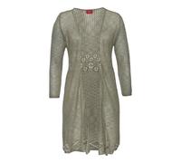 Strickjacke S.OLIVER Gr. 40/42, grün (khaki) Damen Strickjacken (79893145-40) khaki