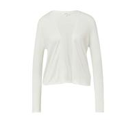 s.Oliver Red Label - Leichte Strickjacke aus Viskose weiß - Gr. - 44