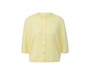 s.Oliver - Strickjacke gelb - Gr. - 42