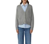 Oversized Strickjacke mit dekorativen Knöpfen 38 grau 2168074.97W2.38