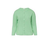 Flauschige Baumwollmix-Strickjacke 52 grün 2179779.7269.52