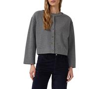 Strickjacke im Boxy Fit 42 grau 2177059.97W3.42