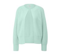 s.Oliver Strickjacke mit Raglanärmeln und Rippbündchen