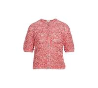 Ajour-Strickjacke mit Glitzereffekt 40 rot 2163668.30X1.40