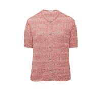 Ajour-Strickjacke mit Glitzereffekt 52 rot 2168597.30X1.52