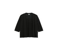 Strickjacke mit Zierkante 42 schwarz 2183383.9999.42
