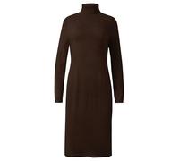 Rollkragen-Feinstrickkleid im Slim Fit aus Viskosemix 46 braun 2175366.8945.46