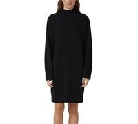 Strickkleid mit dekorativem Knopf-Detail 40 schwarz 2171664.9999.40