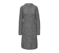 Strickkleid mit Raglanärmeln 42 grau