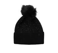 Strickmütze mit Schmucksteinen ONESIZE schwarz 2173661.9999.ONESIZE