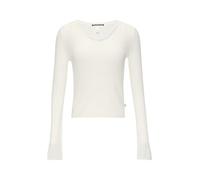 Gerippter Feinstrickpullover aus Viskosemix XS creme 2147529.0200.XS