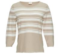 Streifenpullover S.OLIVER BLACK LABEL Gr. 36, beige (beige, ecru) Damen Pullover (76979535-36) beige, ecru