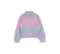 Strickpullover mit Farbverlauf 92/98 lila|mehrfarbig