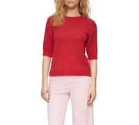 Strickpullover aus Bändchengarn mit 3/4-Ärmeln 46 rot 2161782.30X1.46
