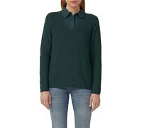 Strickpullover aus Baumwollmix mit V-Ausschnitt 34 grün 2168794.6933.34
