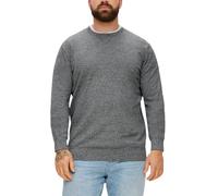 Strickpullover aus Effektgarn 3XL grau