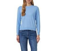 s.Oliver Strickpullover Damen Viskose-Mix Regular Fit Hellblau Größe 46 2159297.5141.46