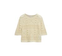 Ajour-Strickpullover 40 beige 2179073.8000.40