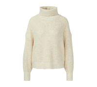 Oversize-Strickpullover mit weiten Ärmeln und Rollkragen 40 beige 2170821.81W9.40
