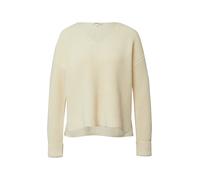 Grobstrickpullover mit V-Ausschnitt im Relaxed Fit 44 beige 2176604.8000.44