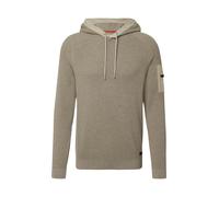 s.Oliver Struktur-Hoodie im Materialmix mit Ärmeltasche