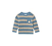 s.Oliver - Strickpullover blau|beige - Gr. - 92