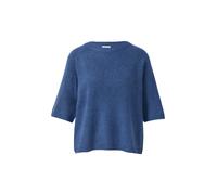 Kurzarmpullover aus Alpakamix 38 blau 2167999.5527.38