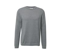 Fein gestreifter Pullover mit Crew Neck und abgesetzten Bündchen L blau|weiß 2172260.58G1.L