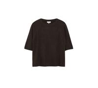 s.Oliver Strickpullover im Relaxed Fit aus Alpakamix Braun Größe 36