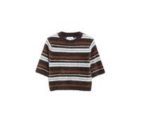 s.Oliver - Strickpullover braun/mehrfarbig - Gr. - 36