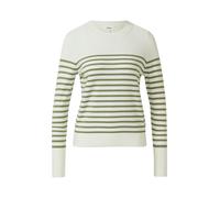 s.Oliver - Strickpullover creme|olive - Gr. - 42