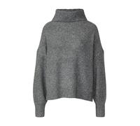 Oversize-Strickpullover mit weiten Ärmeln und Rollkragen 46 grau 2170821.9730.46