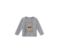 Unisex Strickpullover mit Bären-Motiv 86 grau 2184349.95M5.86