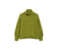 Bouclé-Strickpullover mit Rollkragen 48 grün 2182532.7523.48