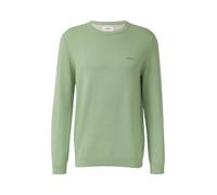 s.Oliver Baumwollpullover mit Logo-Stickerei