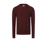Strickpullover mit Crew Neck und Strukturmuster L rot 2172249.3907.L