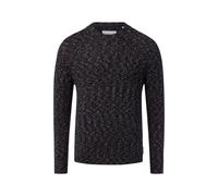 Melierter Strickpullover mit Rippstruktur S blau 2170225.59X1.S