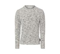 Struktur-Pullover in Bi-Color-Optik aus Baumwollmix M creme 2172262.90X0.M