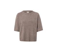 Strickpullover S.OLIVER, Damen, Gr. 38, toffee, Strick, Obermaterial: 60% Polyacryl, 22% Polyester, 10% Alpaka, 8% Polyamid, unifarben, normal hüftbedeckend, Rundhals, Bündchen, Pullover Strickpullove