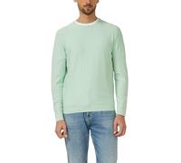Strickpullover mit Flammgarnstruktur und Rollkante 3XL türkis 2178506.6122.3XL