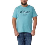 Baumwoll-T-Shirt mit Logo-Print XXL blau 2139910.66D1.XXL