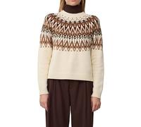 Strickpullover mit Jacquard-Muster 36 creme|mehrfarbig 2170439.02X3.36