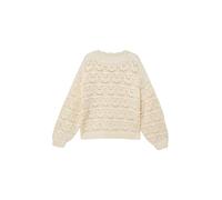 Strickpullover mit Lochmuster 104/110 Beige 2169468.0406.104_110