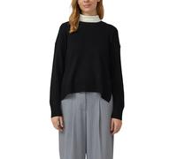 s.Oliver Strickpullover mit Seitenschlitzen Schwarz Größe 38