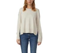 s.Oliver Strickpullover Violett mit Seitenschlitzen Damen Größe 38