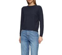 Stehkragenpullover S.OLIVER Gr. 46, blau (navy) Damen Pullover (56706866-46) navy