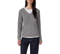s.Oliver Strickpullover mit V-Ausschnitt und Raglanärmeln