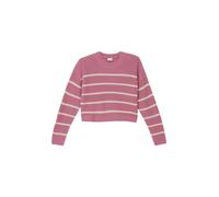 Strickpullover im Boxy Fit mit Streifenmuster 146/152 Rosa 2169129.41X1.146_152