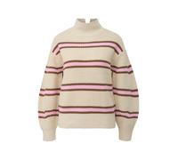 s.Oliver - Strickpullover pink|beige|mehrfarbig - Gr. - 42
