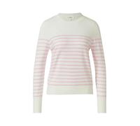s.Oliver - Strickpullover pink|creme - Gr. - 42